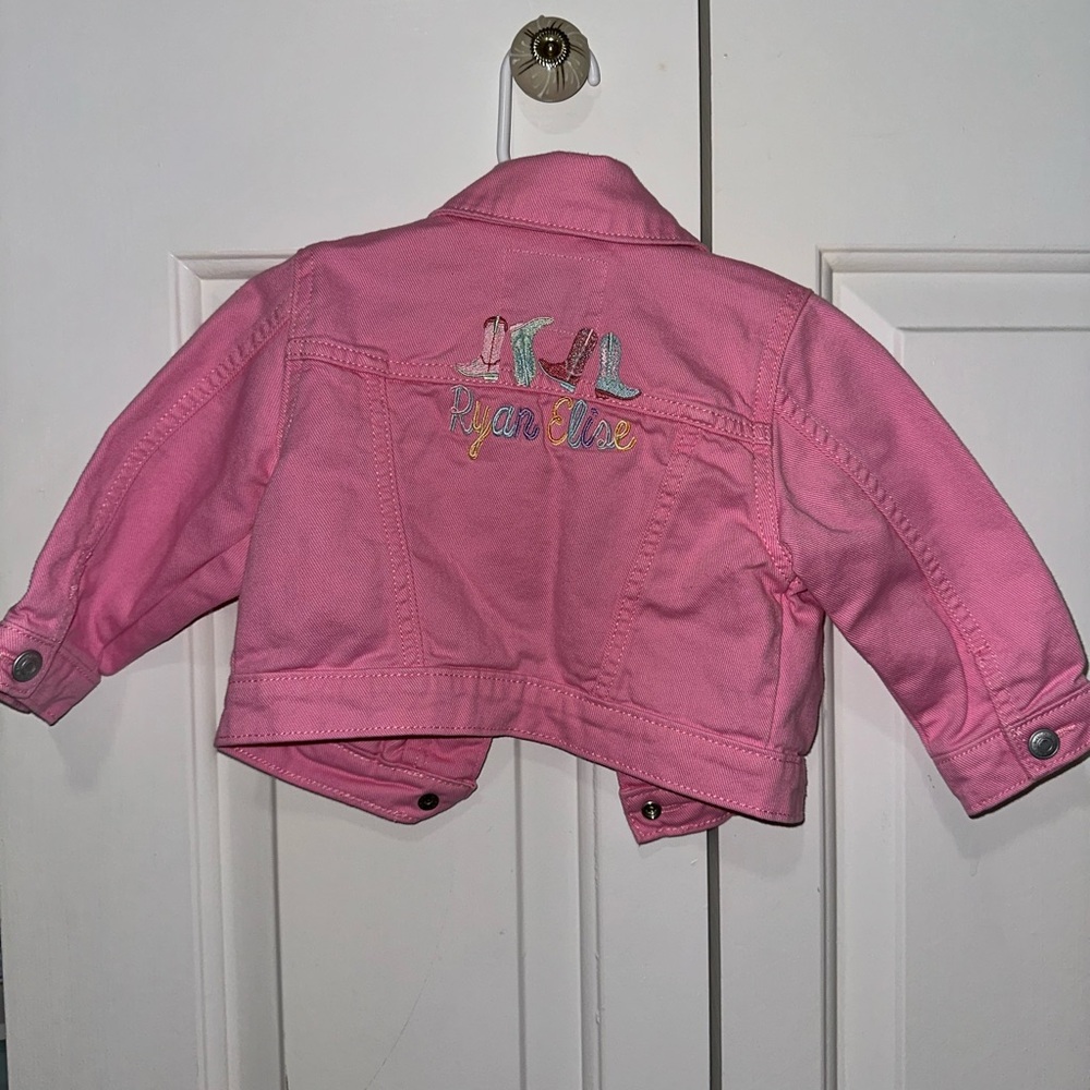 Old Navy Pink Kids Jean Jacket